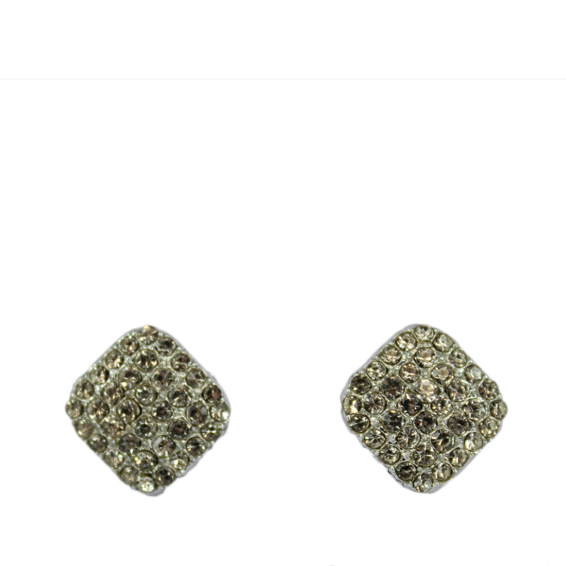 Square diamonds earrings