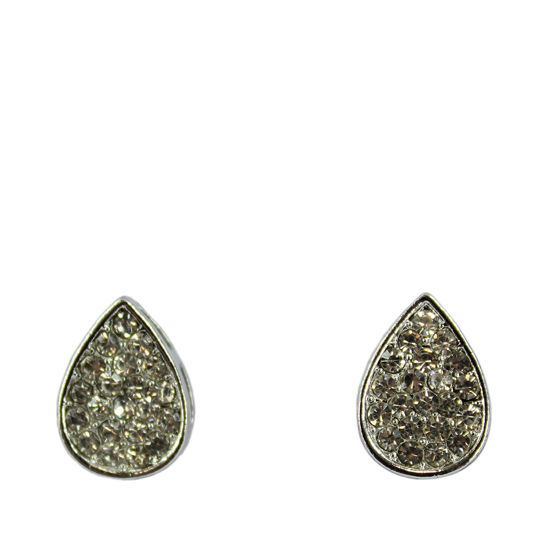 Teardrop diamonds earrings