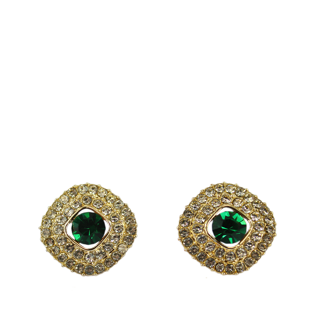 Studs Square diamonds earrings