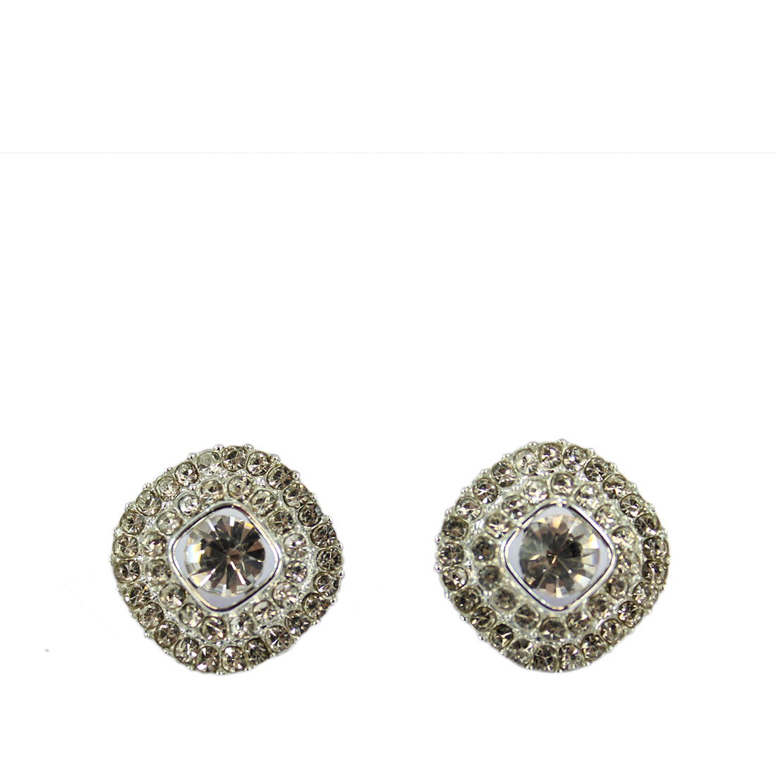 Studs Square diamonds earrings