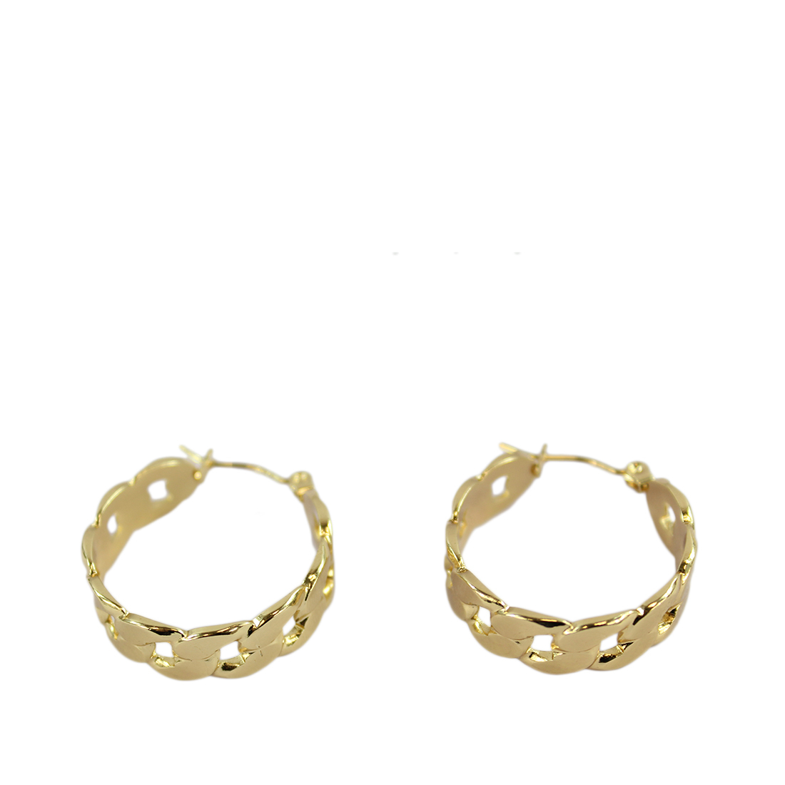 S. Steel Chain design Hoops