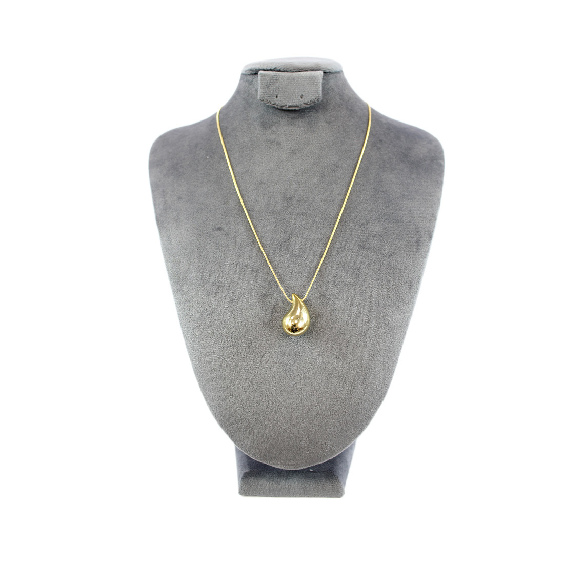 Thin gold chain with fancy gold design