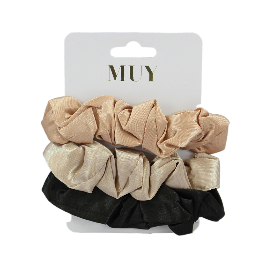 Set x3 Thin mix color Scrunchies