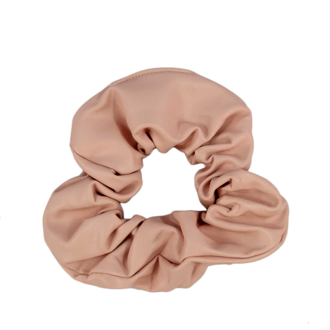 Synthetic Leather Scrunchie Rubber Band