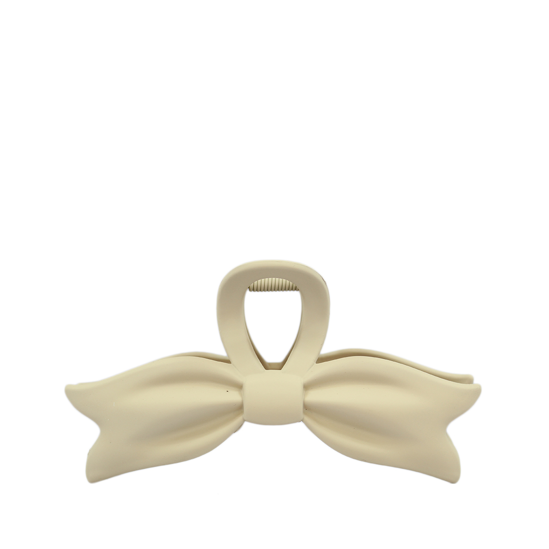 Big Matte Bow Claw Clip