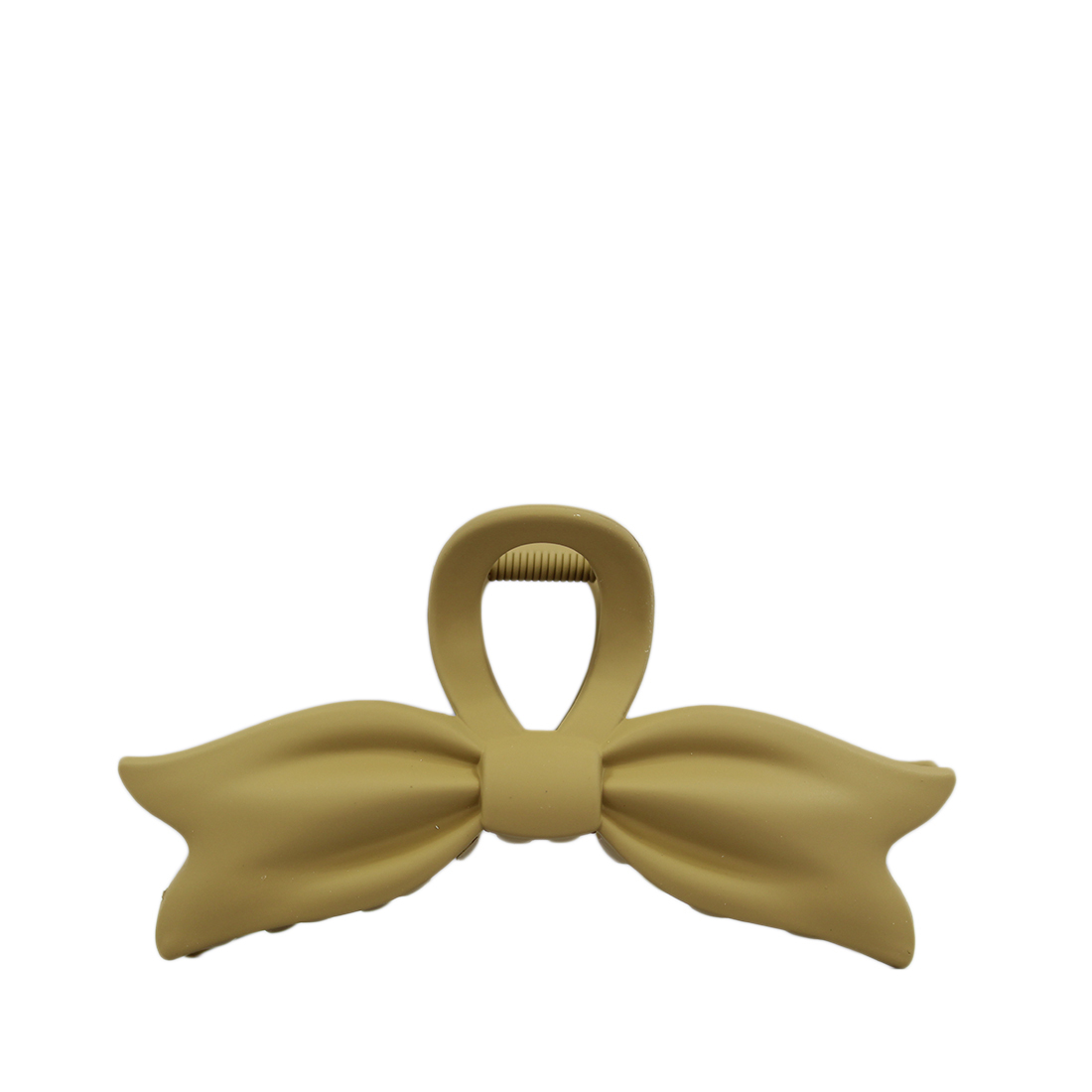 Big Matte Bow Claw Clip