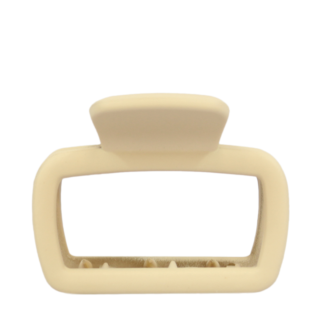 Light Small Round Rectangle Claw Clip