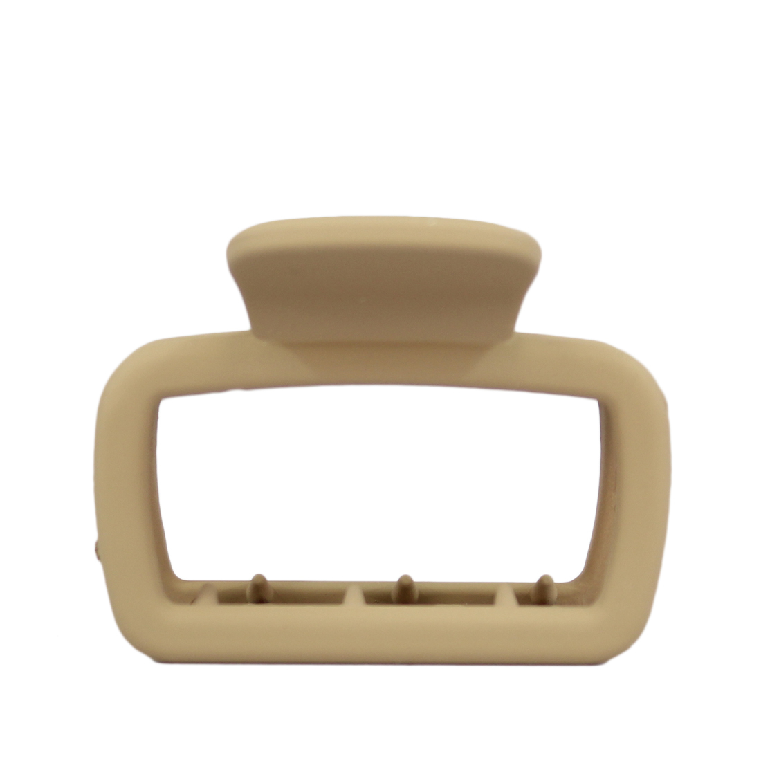 Light Small Round Rectangle Claw Clip