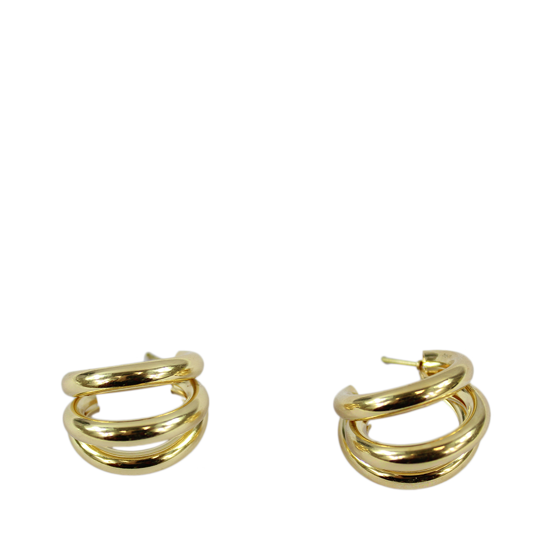 Multi tube Hoop Earrings