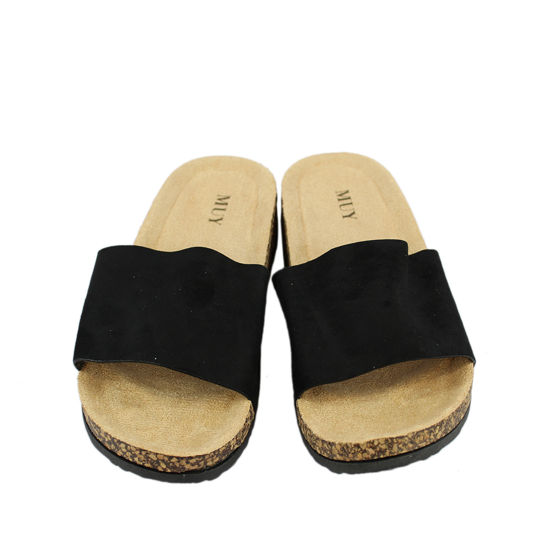 Stylish sandals with soft suede