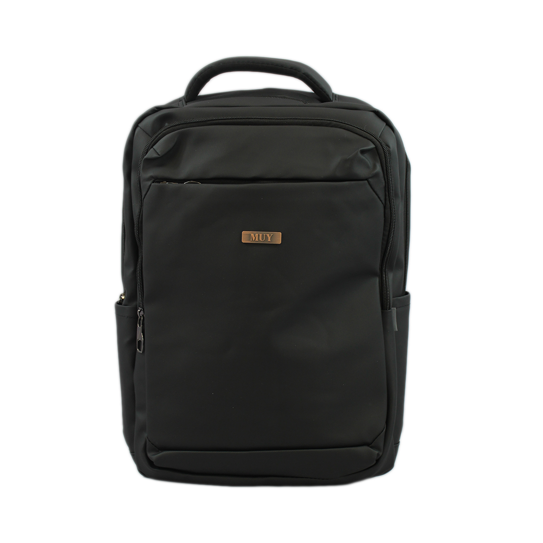 Plain with hidden zip pocket in front