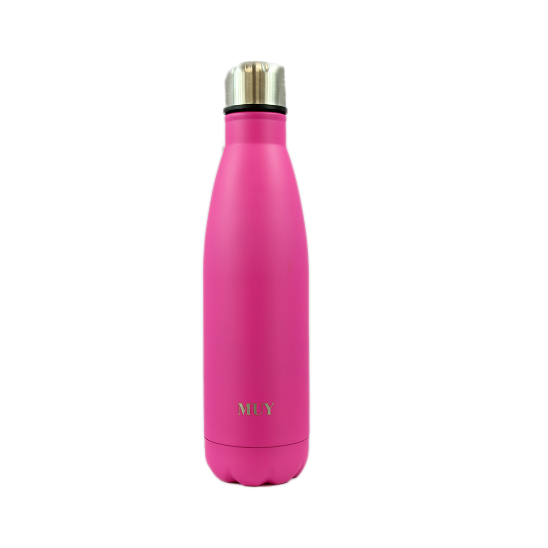 Plain stainless steel bottle