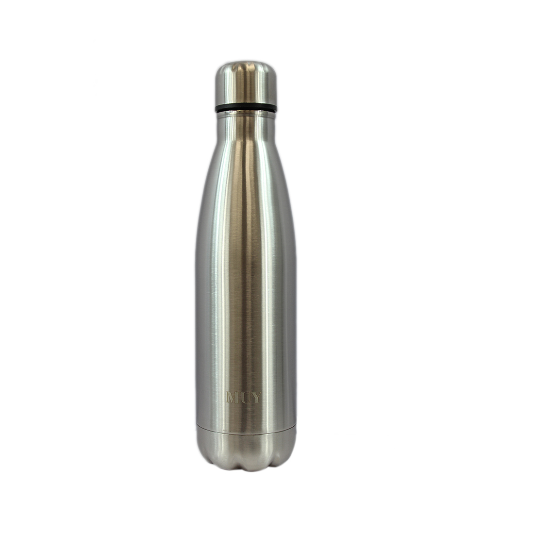 Plain stainless steel bottle