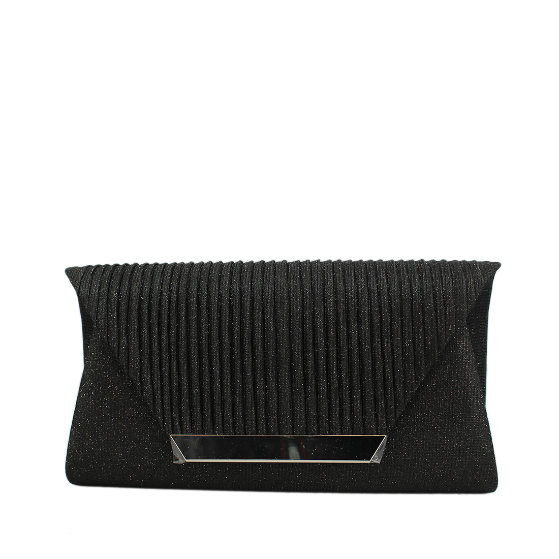 Glittered envelope clutch bag