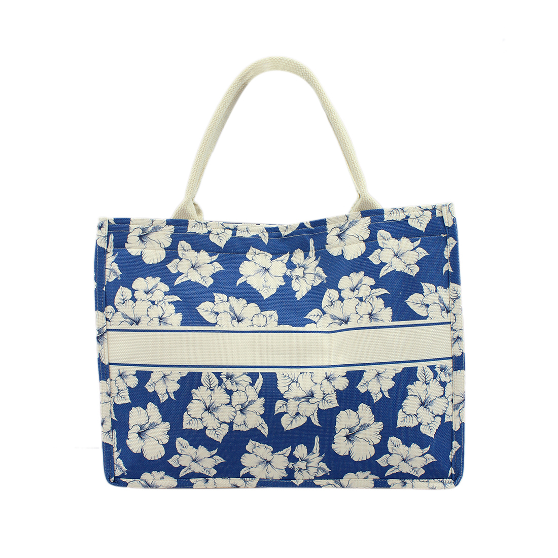 Floral blue design