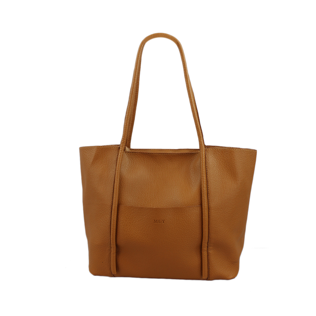 Textured shoulder bag