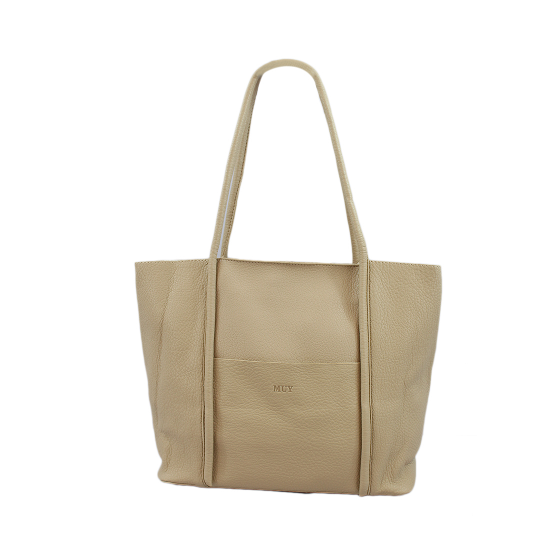 Textured shoulder bag