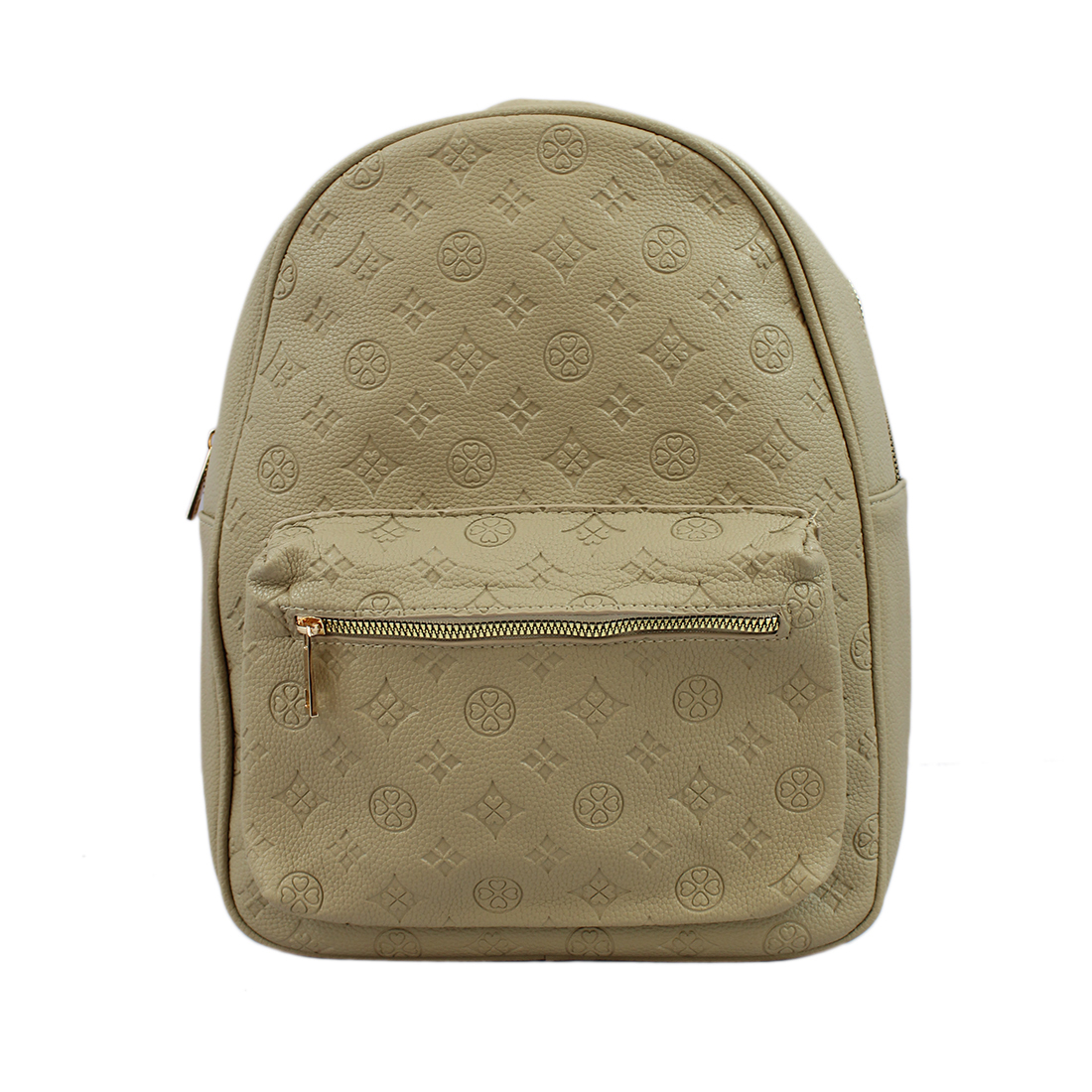 Leather touch with embossed design