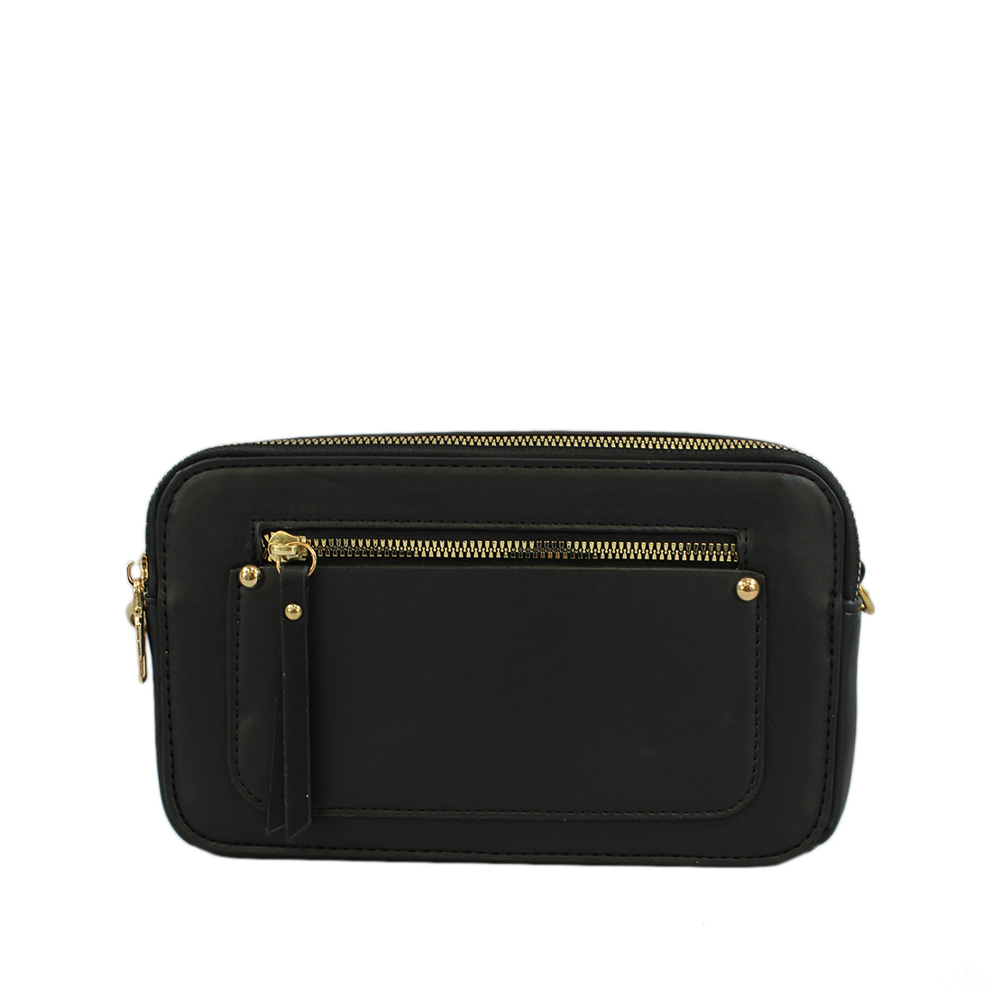 Two extra pockets cross body bag