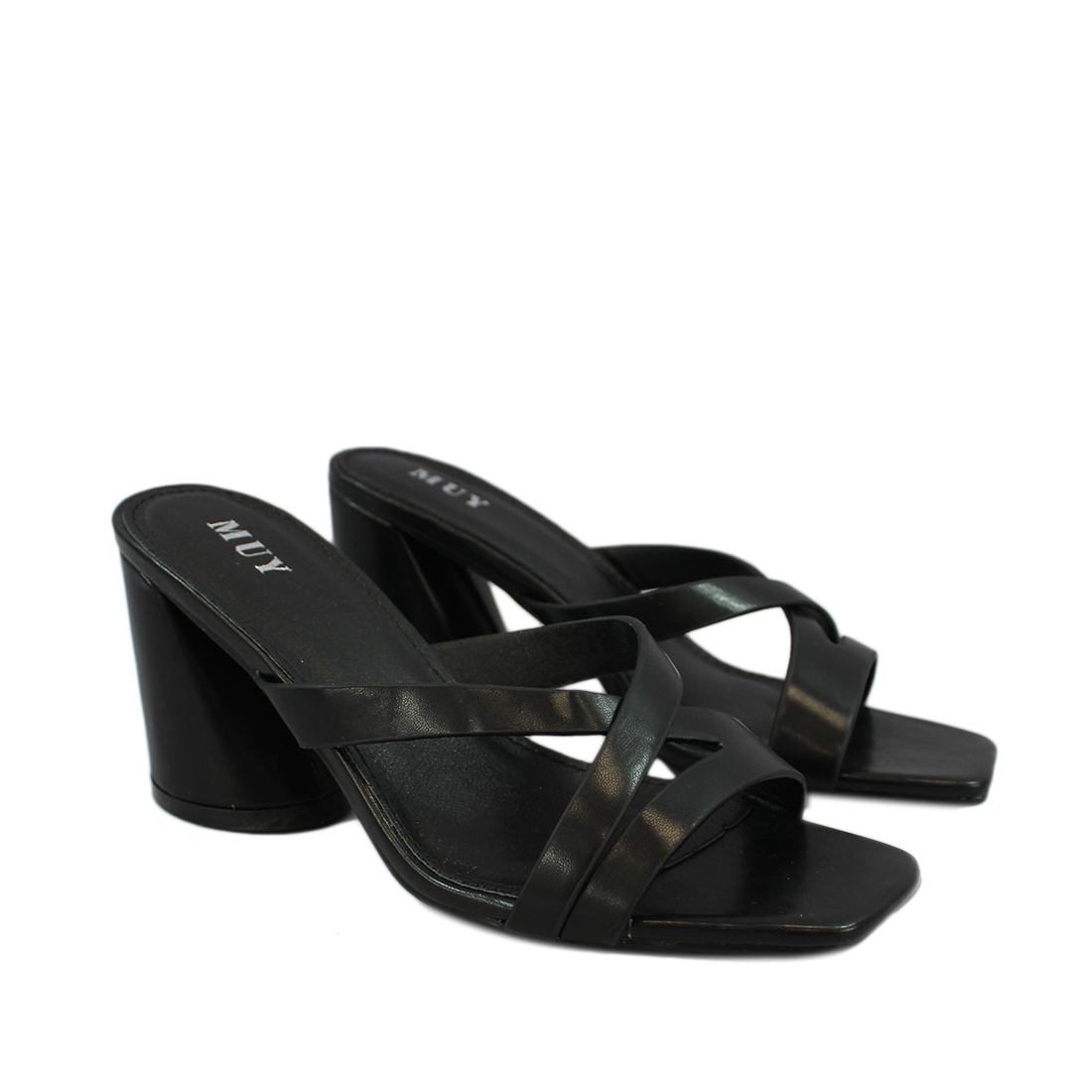 Minimalist Block Heel sandal