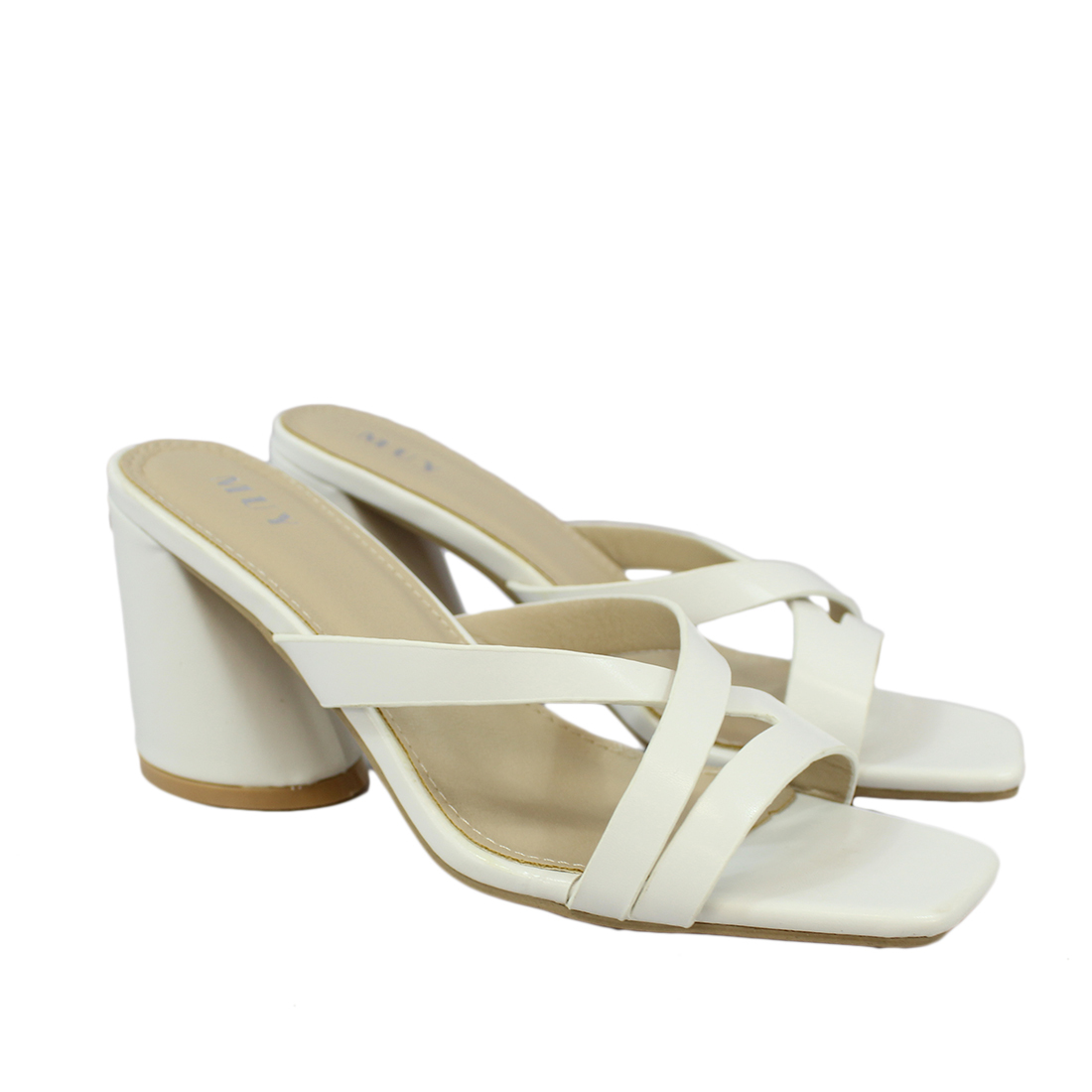 Minimalist Block Heel sandal