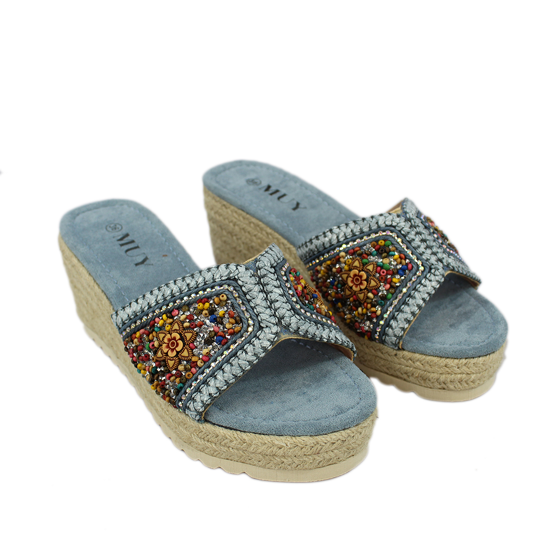 Lightweight Wedge Heel Sandal Design