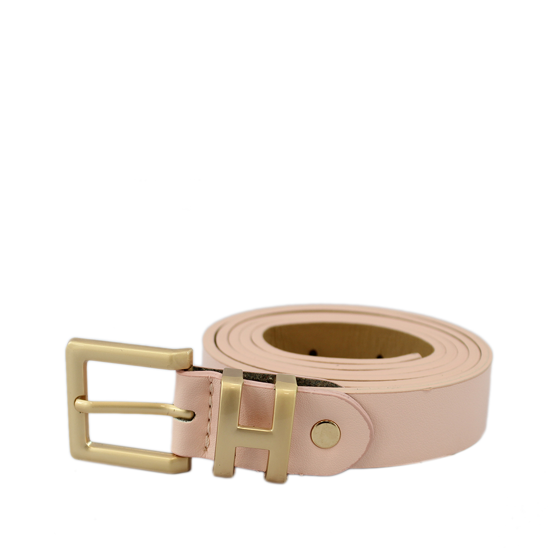 Plain gold buckle design