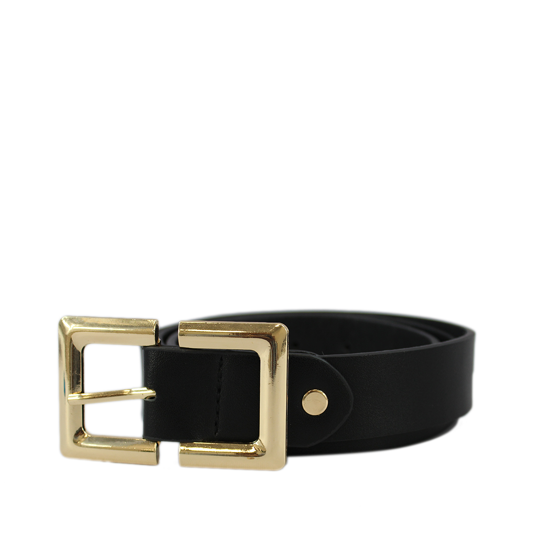 Big gold buckle style