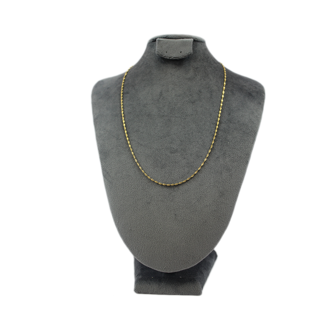 S. Steel Twisted chain necklace