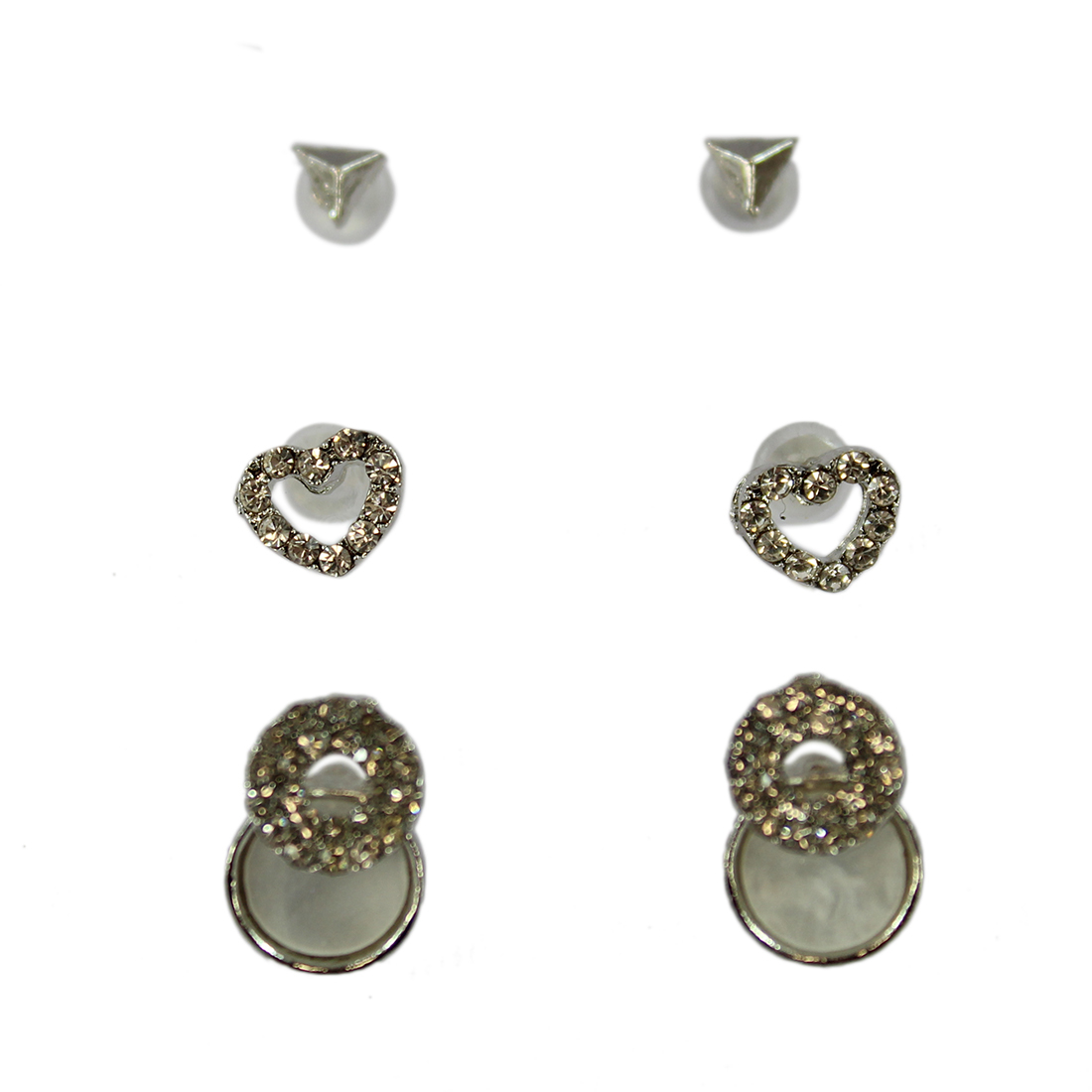 Set x3 Butterfly stud