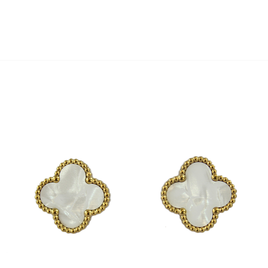 S. Steel White clover stud