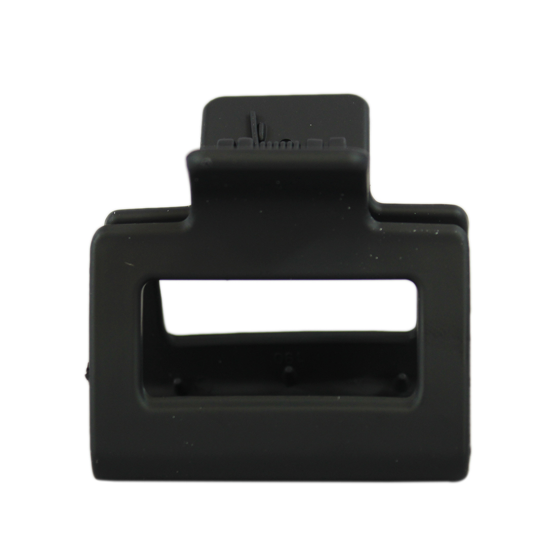 Square carved claw clip