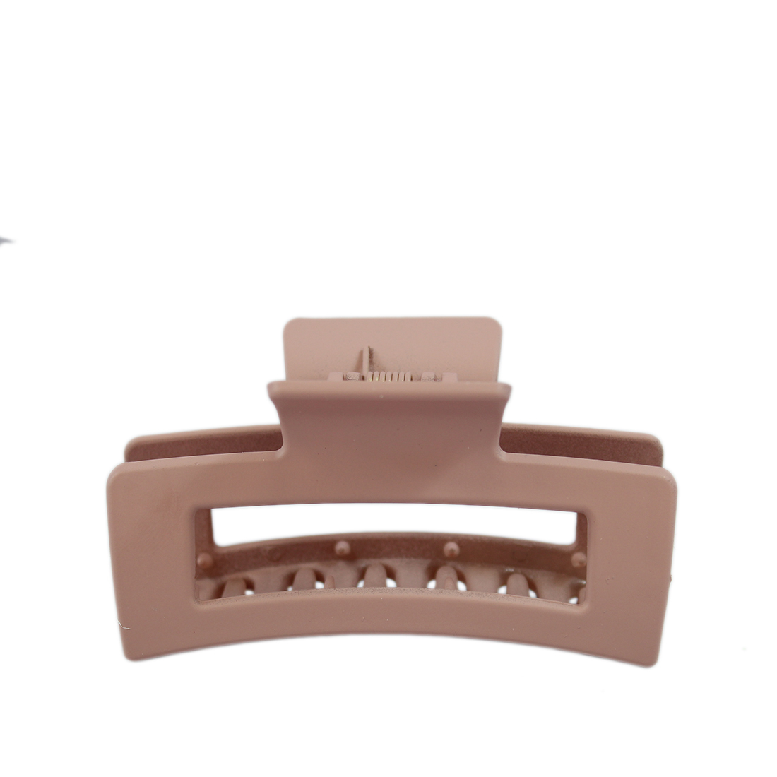 Bended rectangle claw clip