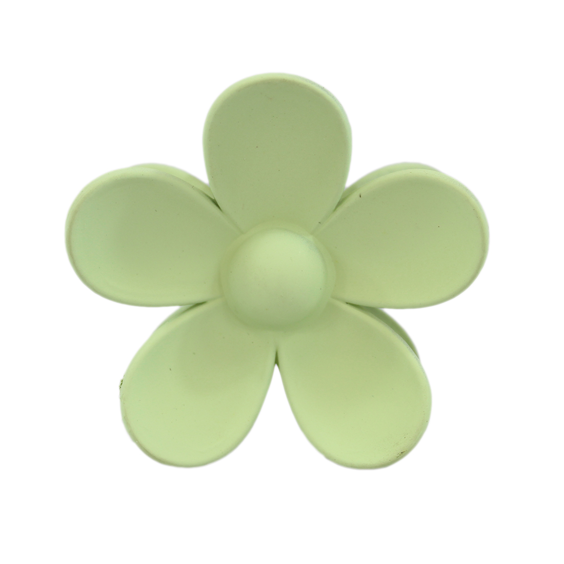 Flower matte claw clip