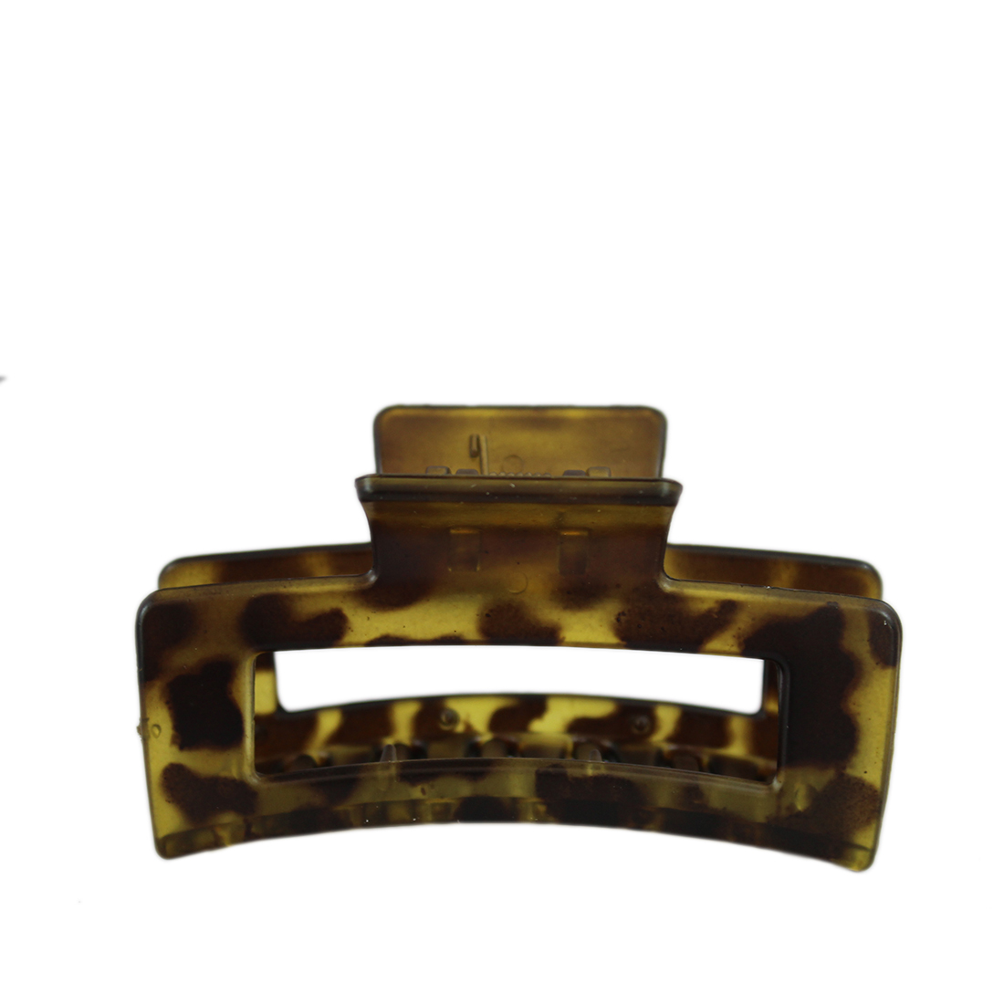 Animal print claw clip