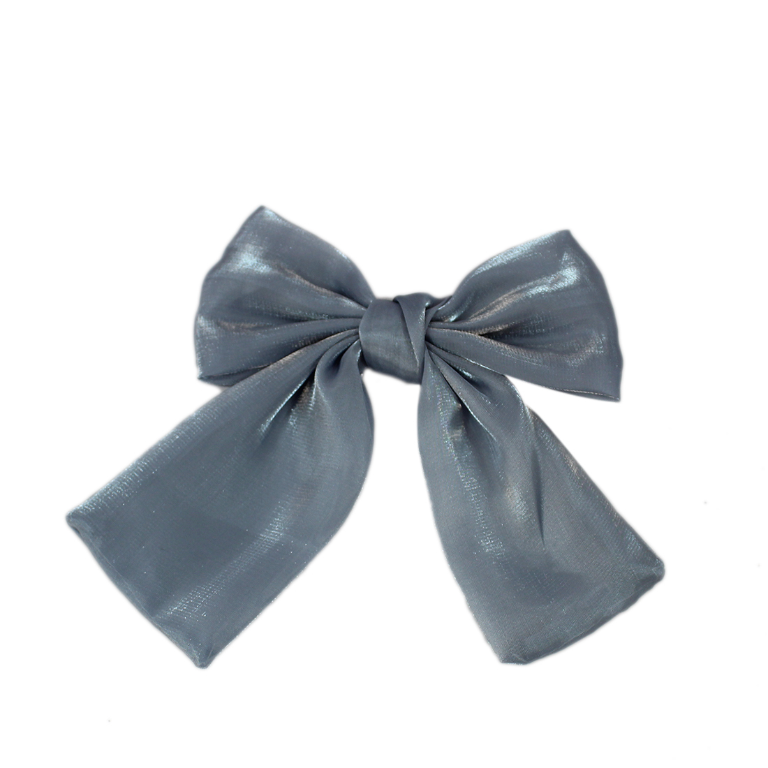 Solid Color Big Silk Ribbon Bow for Women