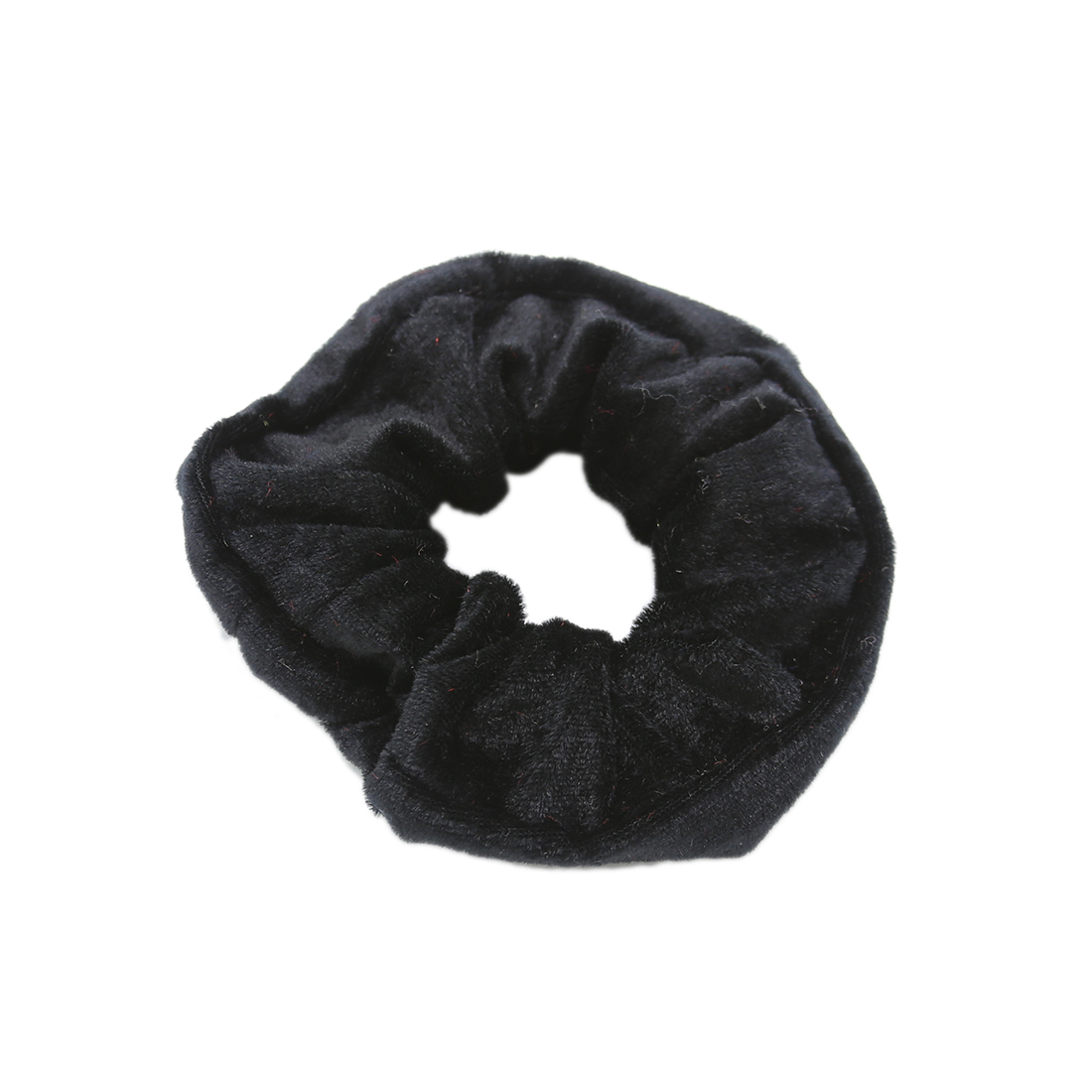 Plush velvet scrunchie