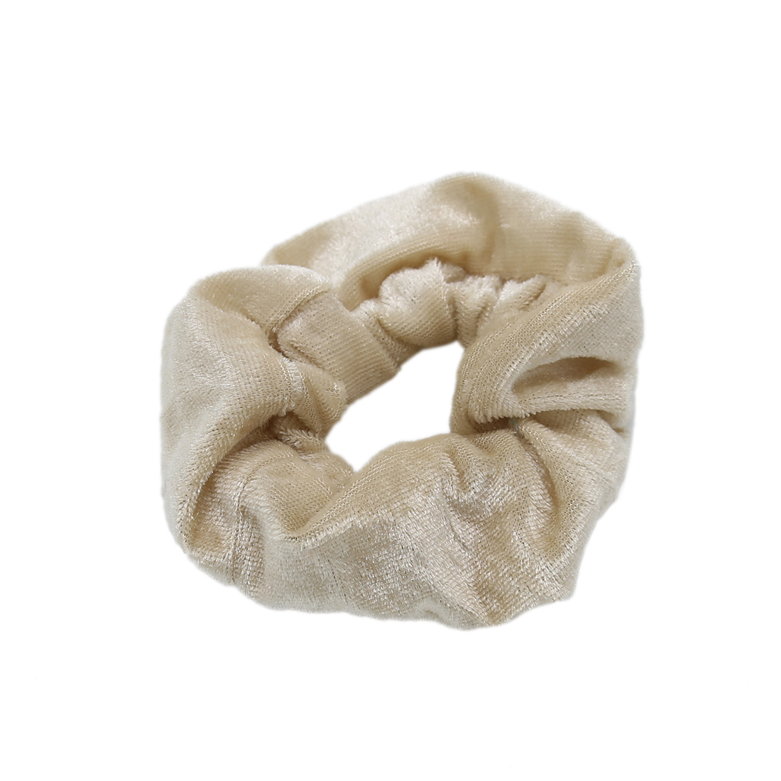 Plush velvet scrunchie