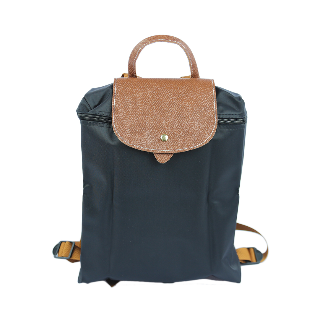 Fabric bag with Flap, converts to shoulder.