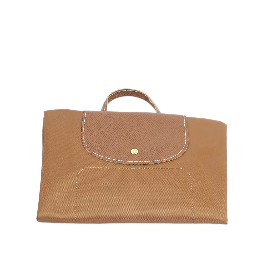 Fabric bag with Flap, converts to shoulder.