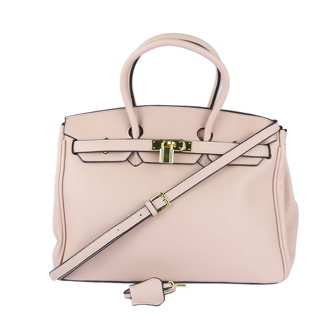 Shoulder Bag with gold-tone hardware