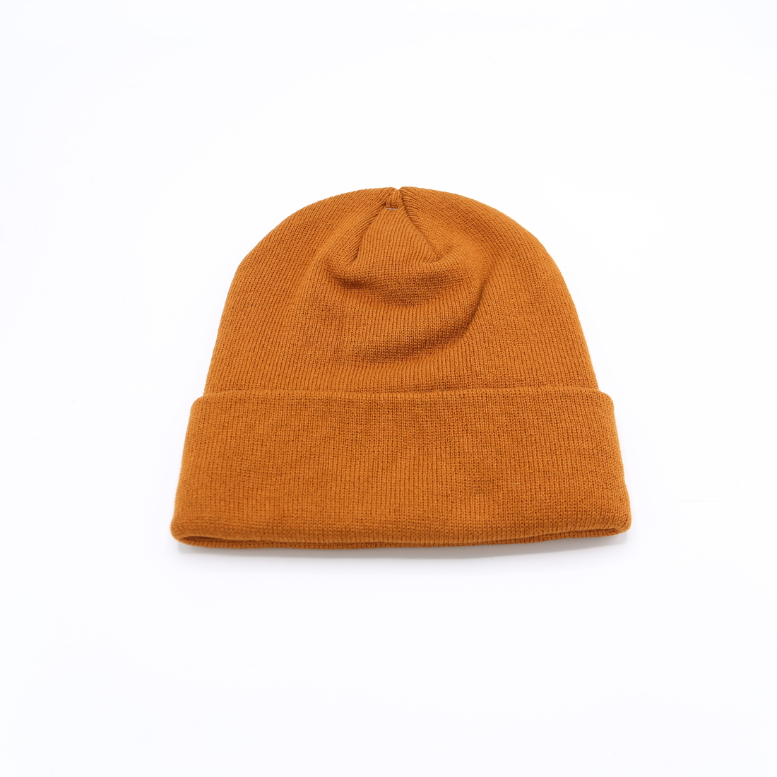 Autumn winter solid colour knit wool Beanies