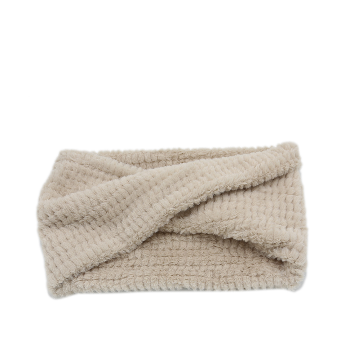 Faux fur infinity scarves