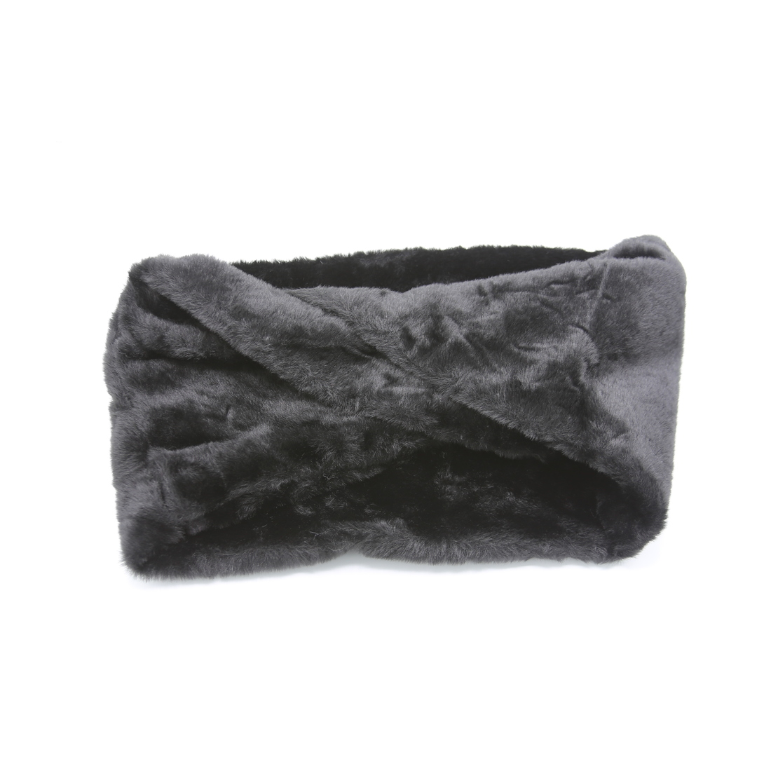 Soft plush infinity Faux fur scarves