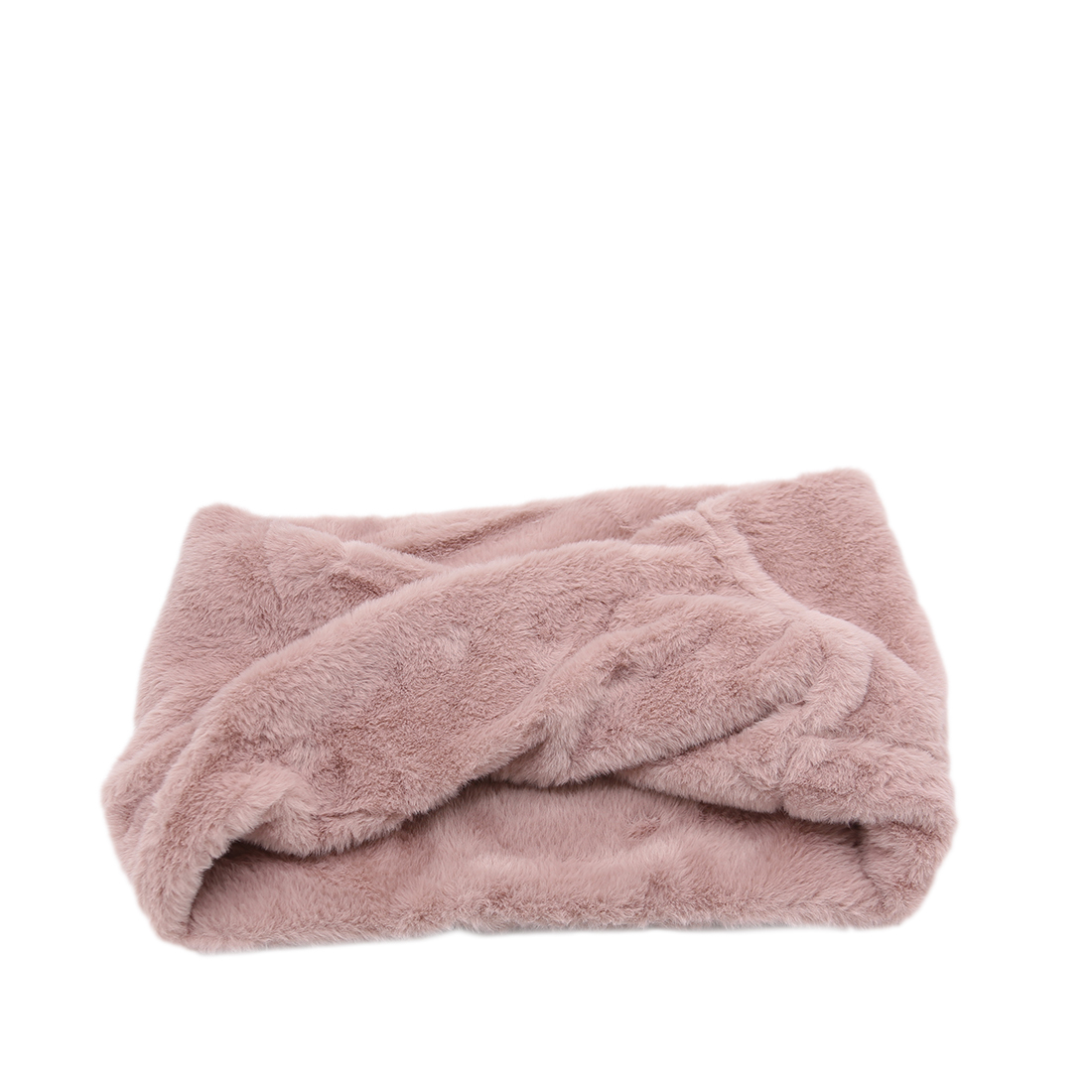 Soft plush infinity Faux fur scarves