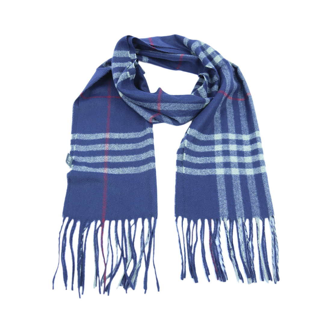 Luxury soft wool Blue scarves