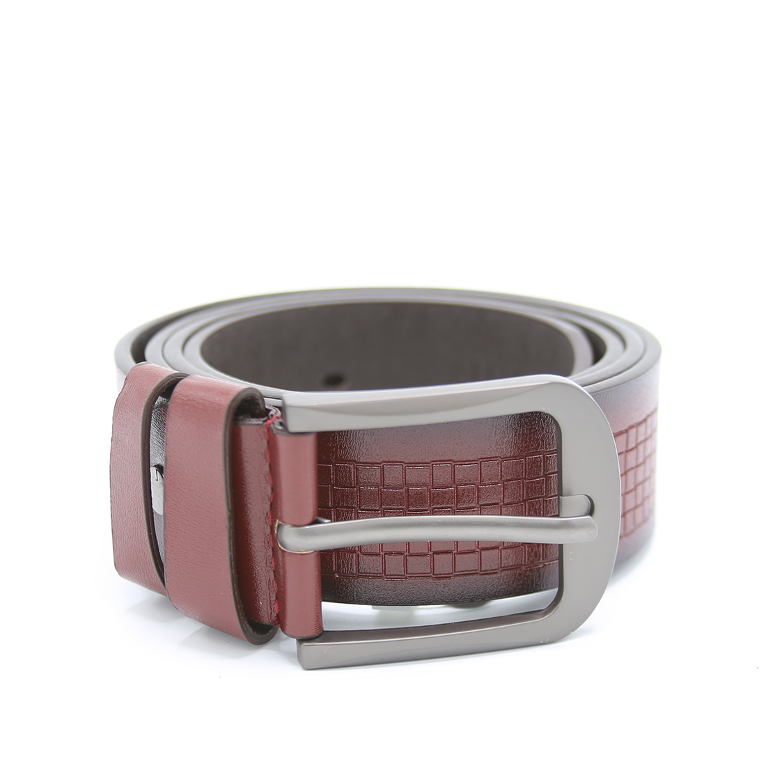Textured Leather Men Belt
