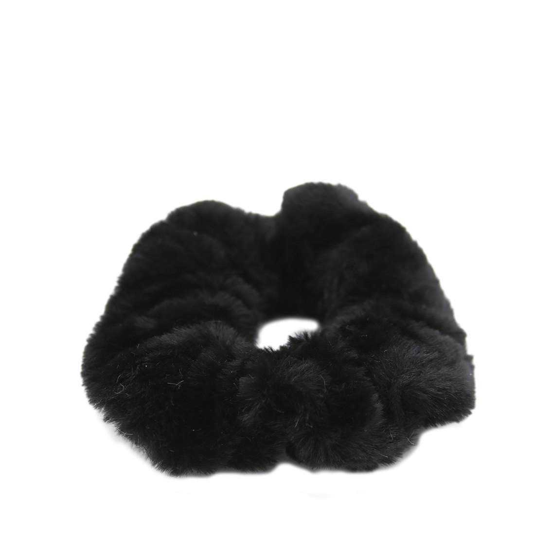 Fuzzy scrunchie