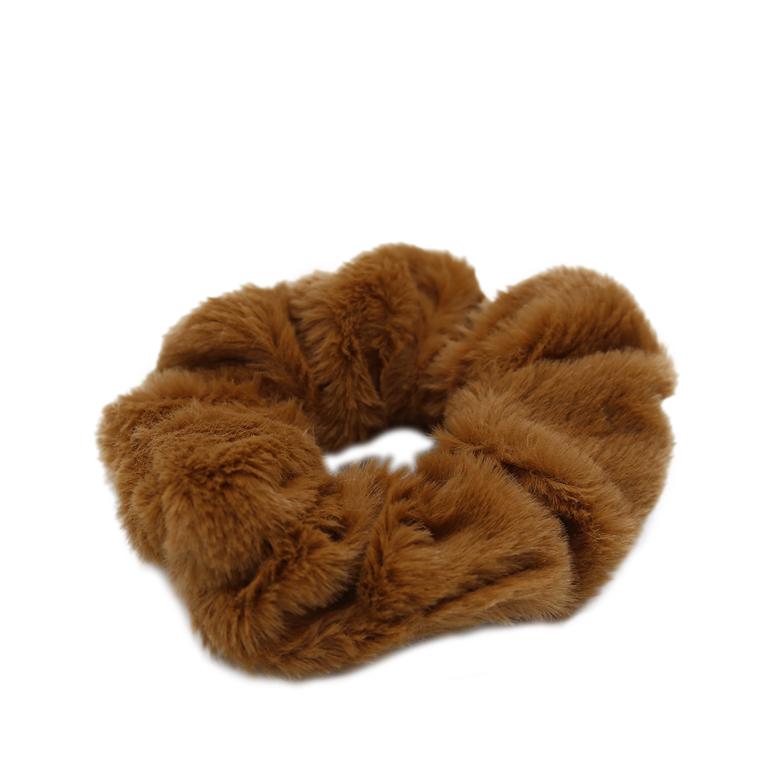 Fuzzy scrunchie