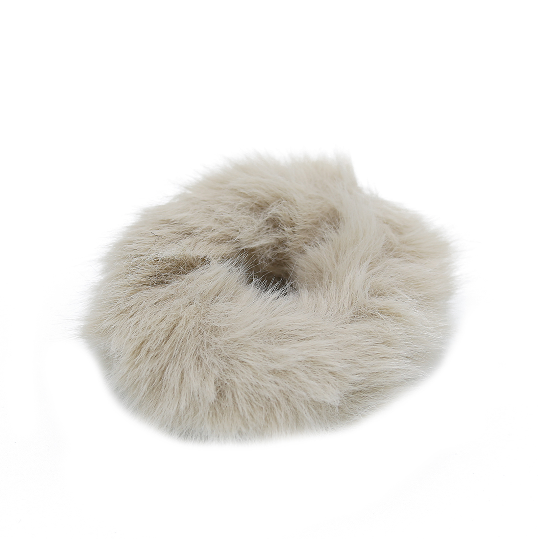 Soft and stylish faux fur scrunchie